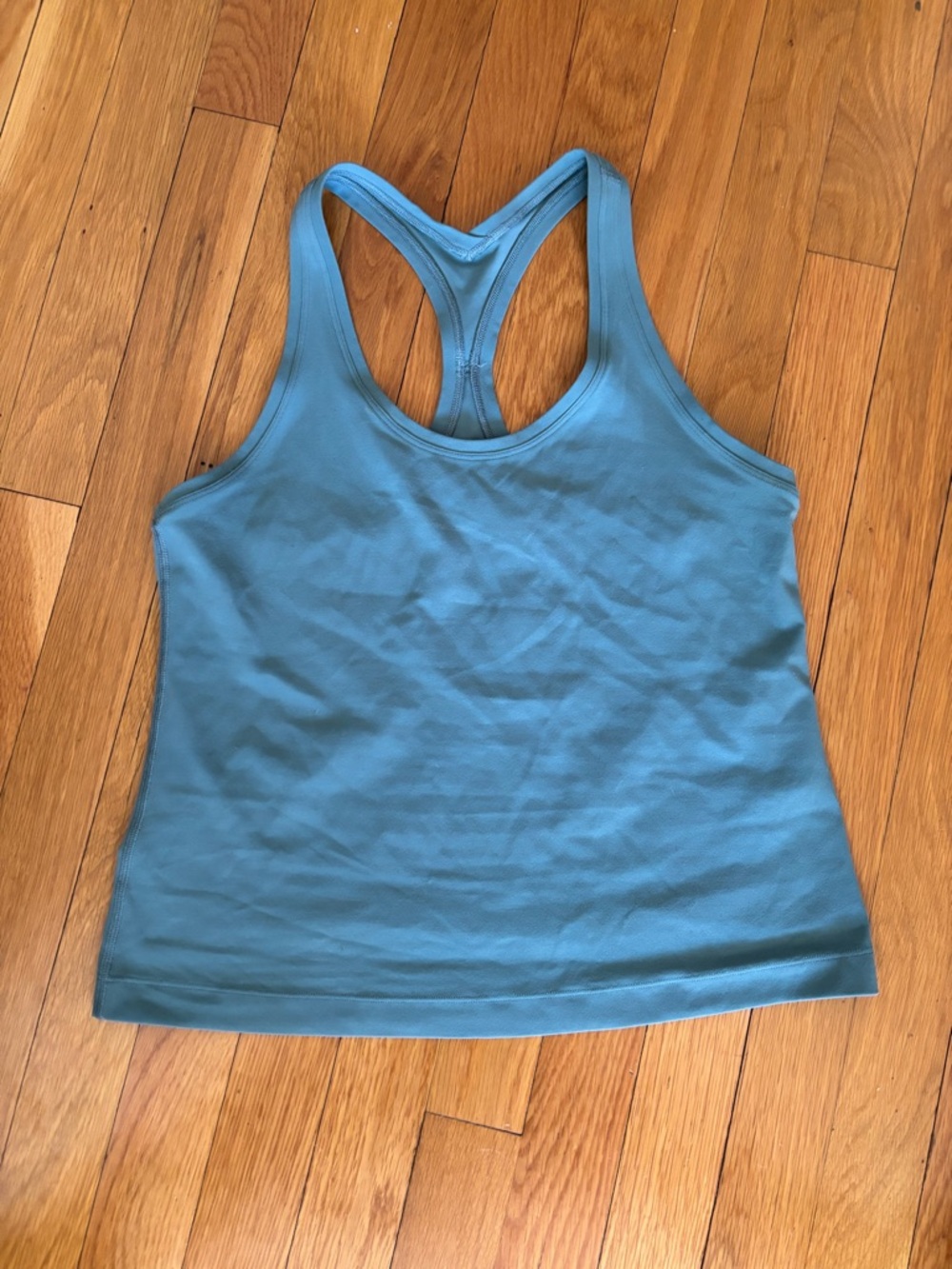lululemon athletica Teal Racerback Tank Top